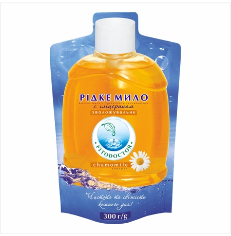 Дой-Пак мыло Fitodoctor «Ромашка», увлажняющее, 300 мл.