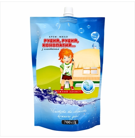 Дой-Пак жидкое мыло Fitodoctor «Рыжий, рыжий, веснушчатый…» с аллантоином, 700 мл.