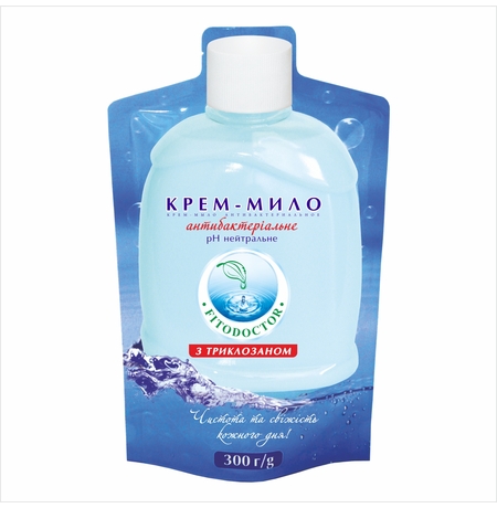 Дой-Пак крем-мило Fitodoctor  «Антибактеріальне», 300 мл