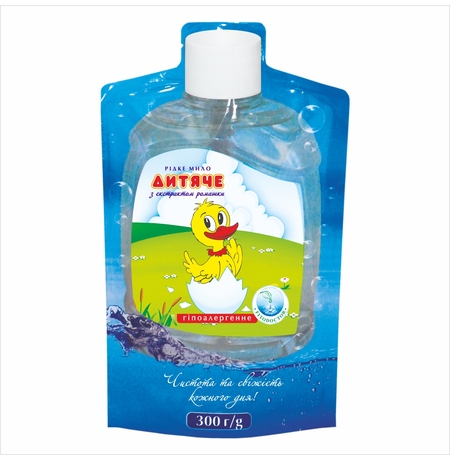 Дой-Пак рідке мило Fitodoctor «Дитяче» з екстрактом ромашки гіпоалергенне, 300 мл 