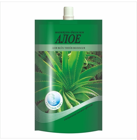 Дой-Пак шампунь-бальзам Fitodoctor «Алое», зміцнюючий для всіх типів волосся, 750 г