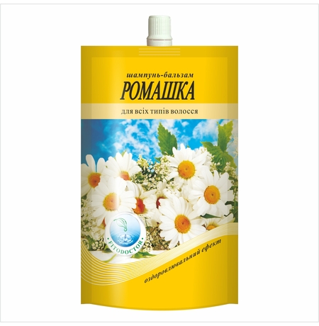 Дой-Пак шампунь-бальзам Fitodoctor «Ромашка», оздоровлюючий, 750 г