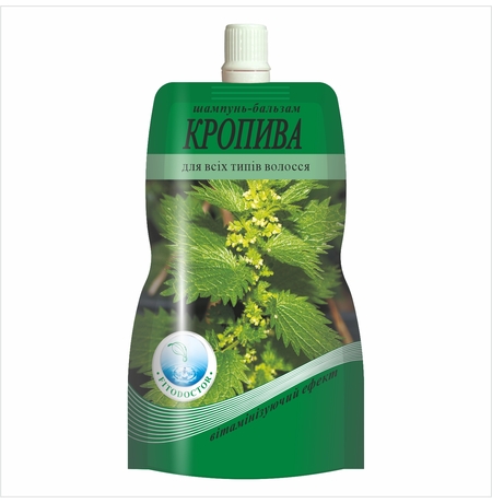 Дой-Пак шампунь-бальзам Fitodoctor «Кропива», вітамінізуючий, 270 г