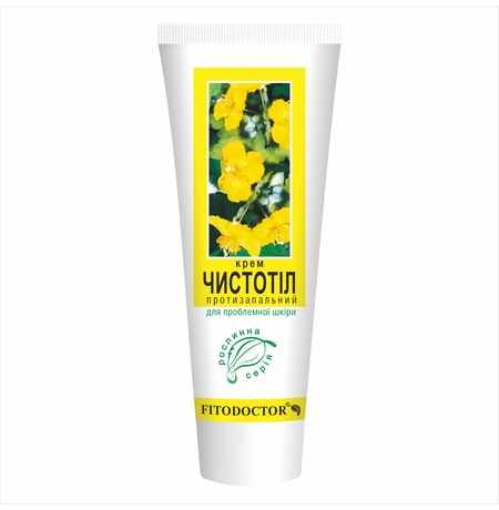 Крем для лица и тела Fitodoctor «Чистотел», 75 г