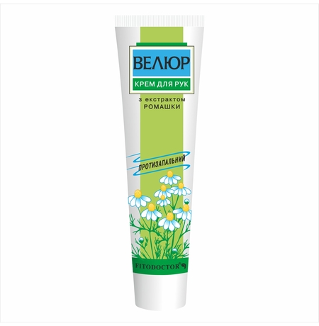 Крем для рук Fitodoctor  «Велюр», з екстрактом ромашки, 44г