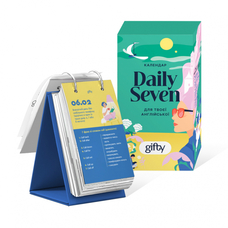 Настільний календар для вивчення англійської «Daily Seven» придбати в інтернет-магазині Супер Пуперс