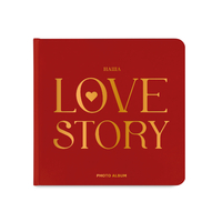Фотоальбом «Love story», червоний