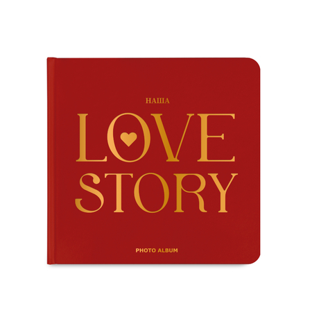 Фотоальбом «Love story», красный
