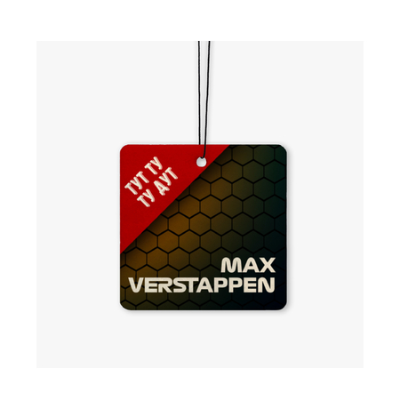 Ароматизатор в авто «Max Verstappen» (Vanilla Black) Ароматизатор в авто «Max Verstappen» (Vanilla Black)