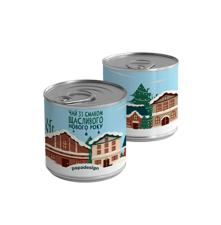 Чай-консерва «Зі смаком щасливого року» Чай-консерва «Зі смаком щасливого року»