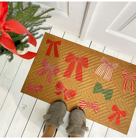 Коврик придверный «Бантики»