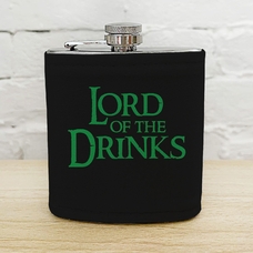 Фляга для напитков «Lord of the drinks» купить в интернет-магазине Супер Пуперс