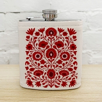 Фляга для напитков «Червоний цвіт» Фляга для напитков «Червоний цвіт»