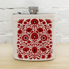 Фляга для напитков «Червоний цвіт» купить в интернет-магазине Супер Пуперс