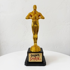 Статуетка сувенірна оскар «Super star» придбати в інтернет-магазині Супер Пуперс