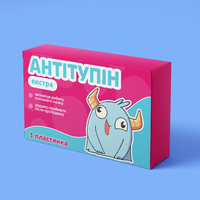 Шоколадная плитка «Антитупін»