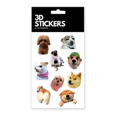 3D-стикеры набор «Собаки меми сет 1» купить в интернет-магазине Супер Пуперс