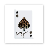 3D-стикер «Leopard card»