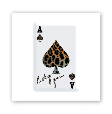3D-стикер «Leopard card»