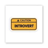 3D-стикер «Introvert»
