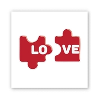 3D-стикер «Red Love»