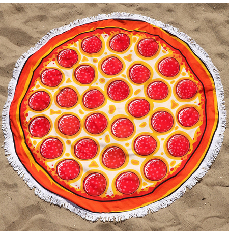 Пляжный коврик «Пицца» 