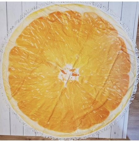 Пляжний килимок «Апельсин»