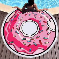 Пляжный коврик «Пончик» купить в интернет-магазине Супер Пуперс