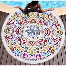 Пляжный коврик «Happy» купить в интернет-магазине Супер Пуперс