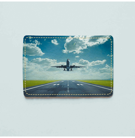 Обложка на пластиковый ID-паспорт «Plane»
