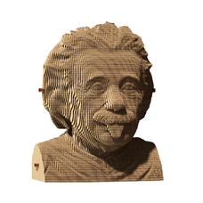 3D пазл «Albert Einstein» придбати в інтернет-магазині Супер Пуперс