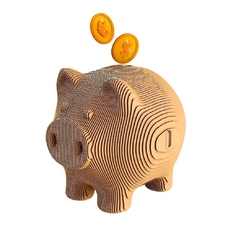 3D пазл «Piggy money bank» придбати в інтернет-магазині Супер Пуперс