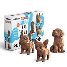 3D пазл «Puppies trio» придбати в інтернет-магазині Супер Пуперс