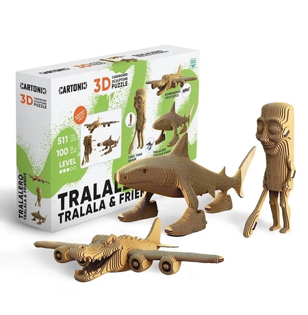 3D пазл «Tralalero tralala & friends»