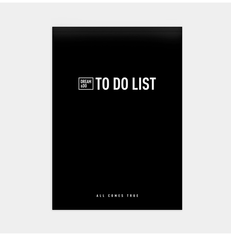 Блокнот чеклистов Dream&Do ToDo list