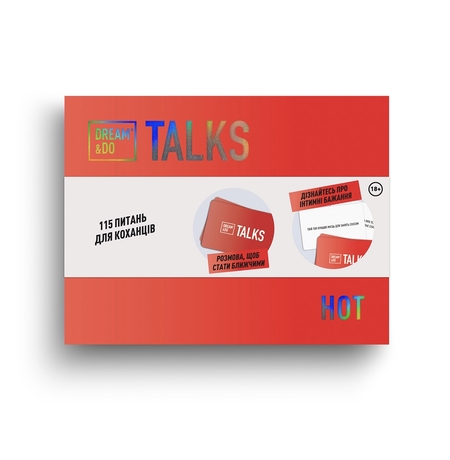 Настольная игра-разговор «Talks — Hot»