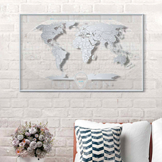 Скретч-карта мира Travel Map, Air купить в интернет-магазине Супер Пуперс