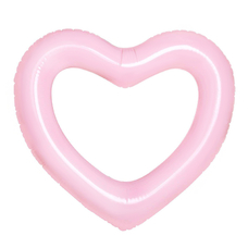 Надувной круг «Сердце», розовый купить в интернет-магазине Супер Пуперс