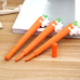 Ручка гелевая «Морковка с зайчиком»