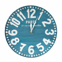 Настінний годинник "Париж", синій
