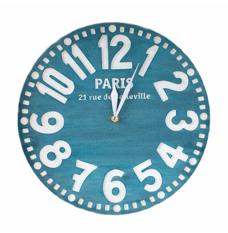 Настенные часы «Париж», синий