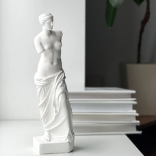 Белая гипсовая статуэтка Венеры Милосской купить в интернет-магазине Супер Пуперс