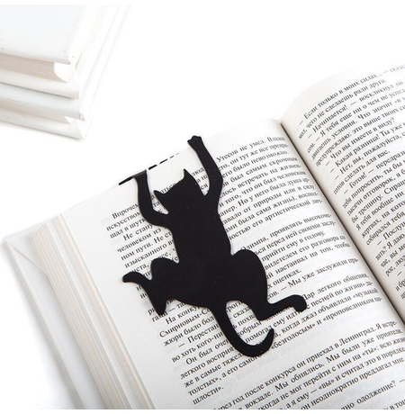 Закладка для книг "Бібліотечний кіт"