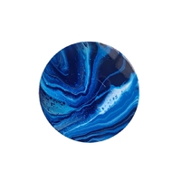 Картина в технике fluid art «Neptune»