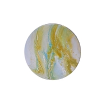Картина в технике fluid art «Opal»