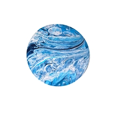 Картина в технике fluid art «Uranus» купить в интернет-магазине Супер Пуперс