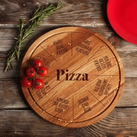 Доска для нарезки «Пицца на желания»