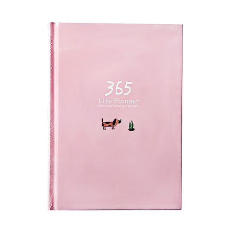 Планер "365 Life Planner", розовый