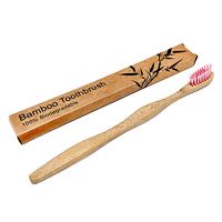 Бамбукова зубна щітка «Bamboo» (pink)
