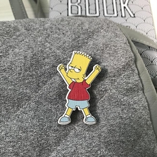 Значок «Барт Симпсон» купить в интернет-магазине Супер Пуперс
